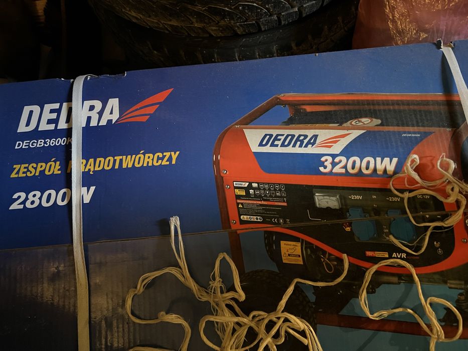 Бензиновий генератор DEDRA DE GB3600K