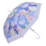 Parasol Parasolka w kwiaty hortensje 60cm. JZUM0067W