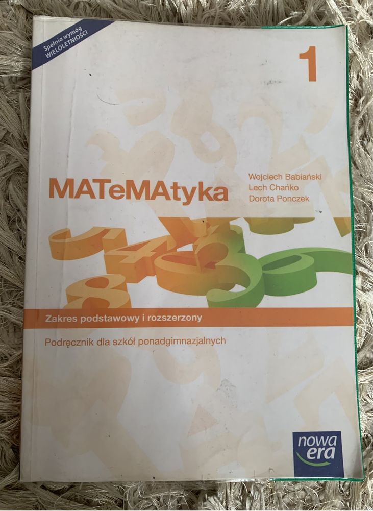 Matematyka 1 nowa era