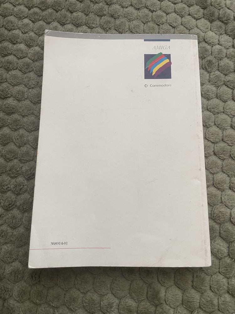 Książka Amiga Workbench 3.0 User’s Guide Commodore ANG unikat retro