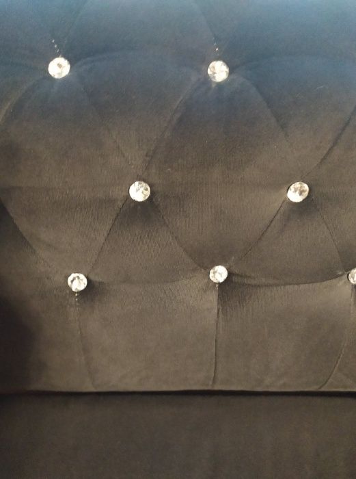 Sofa chesterfield kanapa glamur z funkcją spania. Okazja REZERWACJA