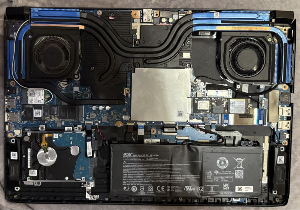 Laptop Predator PH317-55 RTX3070 8GB Intel® Core i9 i9-11900H 32GB RAM