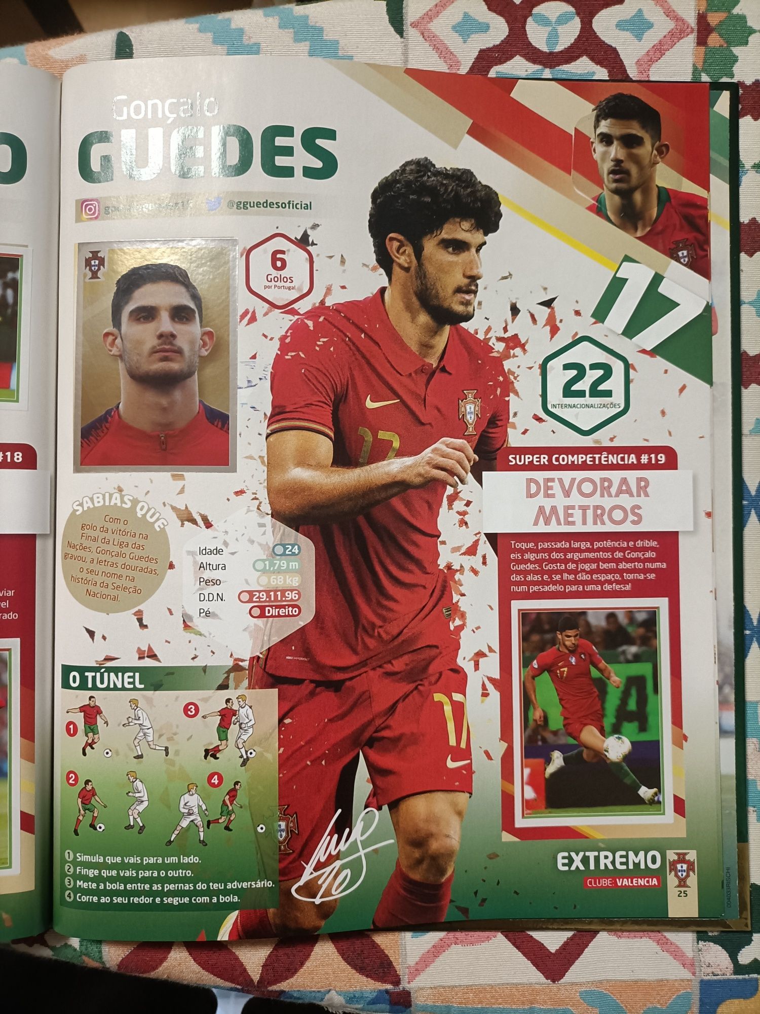 Caderneta de cromos de bola