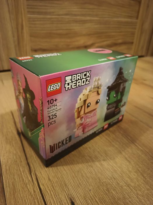 LEGO BrickHeadz 40794 Wicked: Figurki Elphaby i Glindy