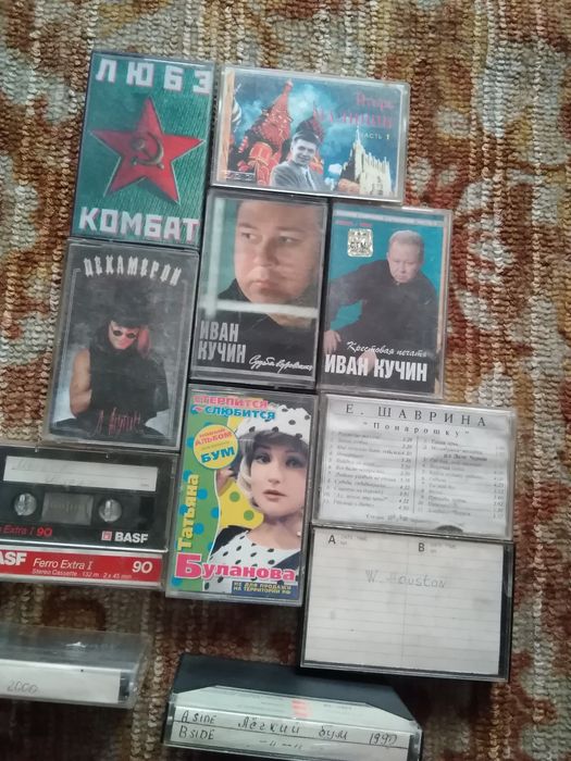 Кассеты магнитофонные, бобины