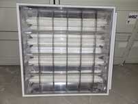 Oprawa rastrowa  4x18W podtynkowa