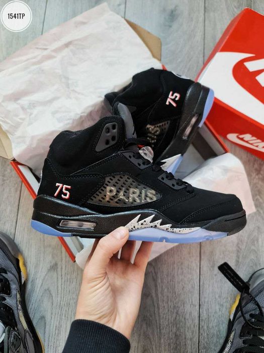 Мужские кроссовки Nike Air Jordan 5 "Retro PSG" Размеры 40-45