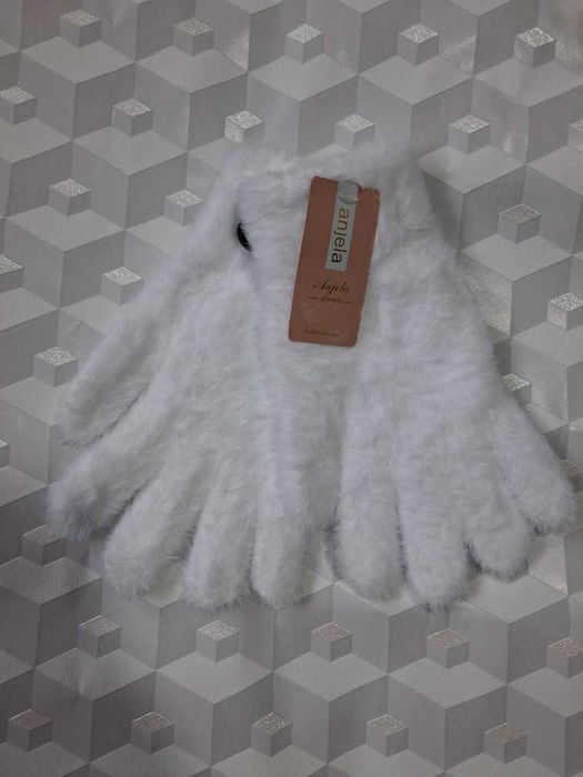 Рукавиці подвійні норка штучна