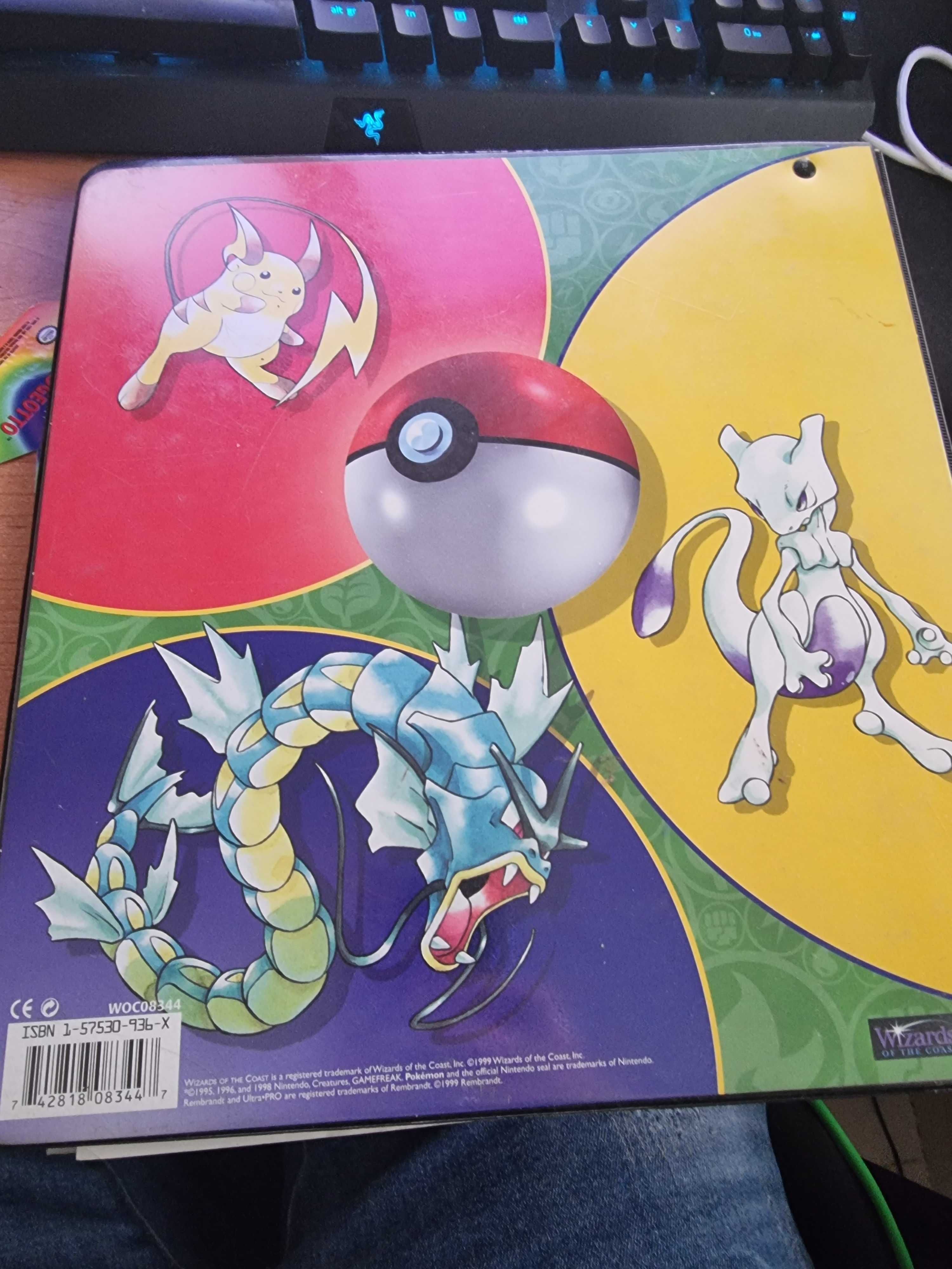 Pokemon TCG Binders Officiais Nintendo 1999,2000 Vintage