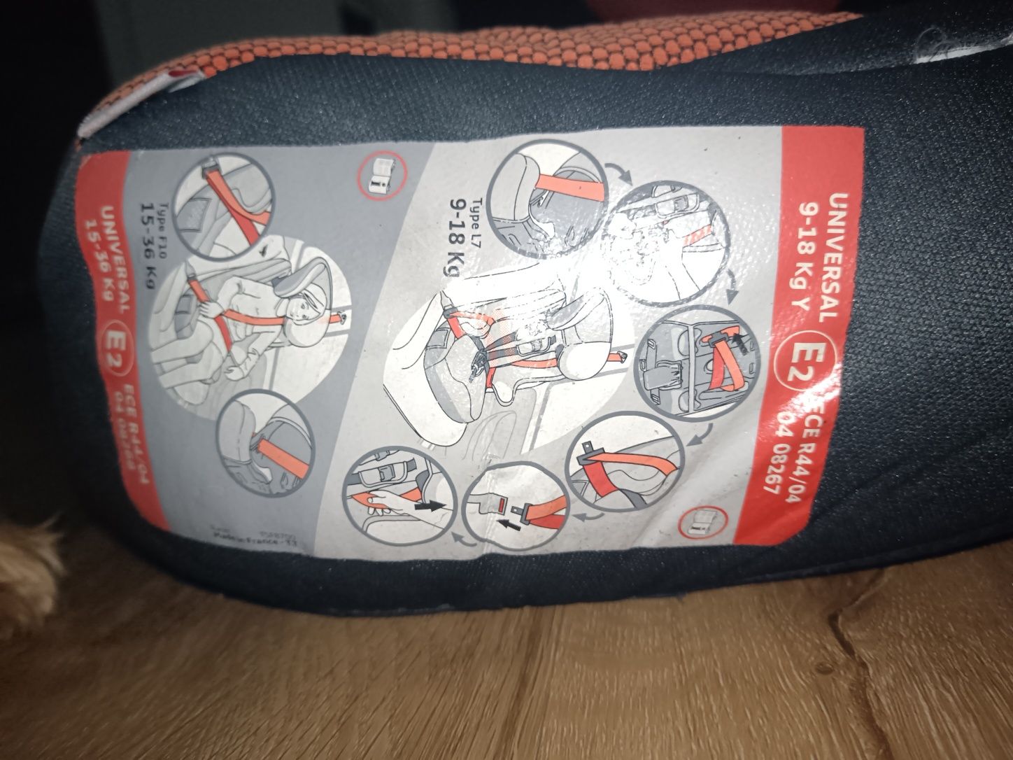 Cadeira auto 18-36 kg
