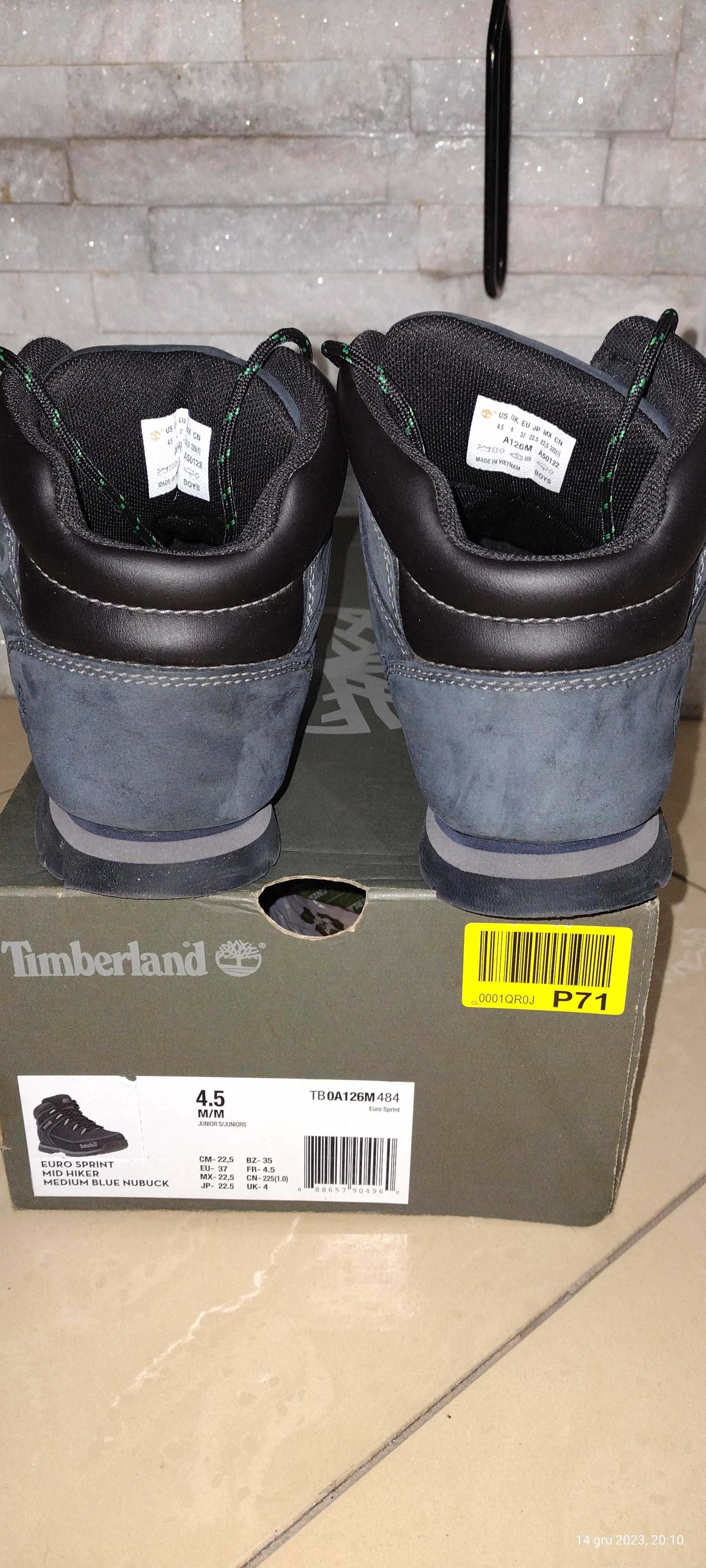 Timberland r. 37 wkładka wewnętrzna 23cm