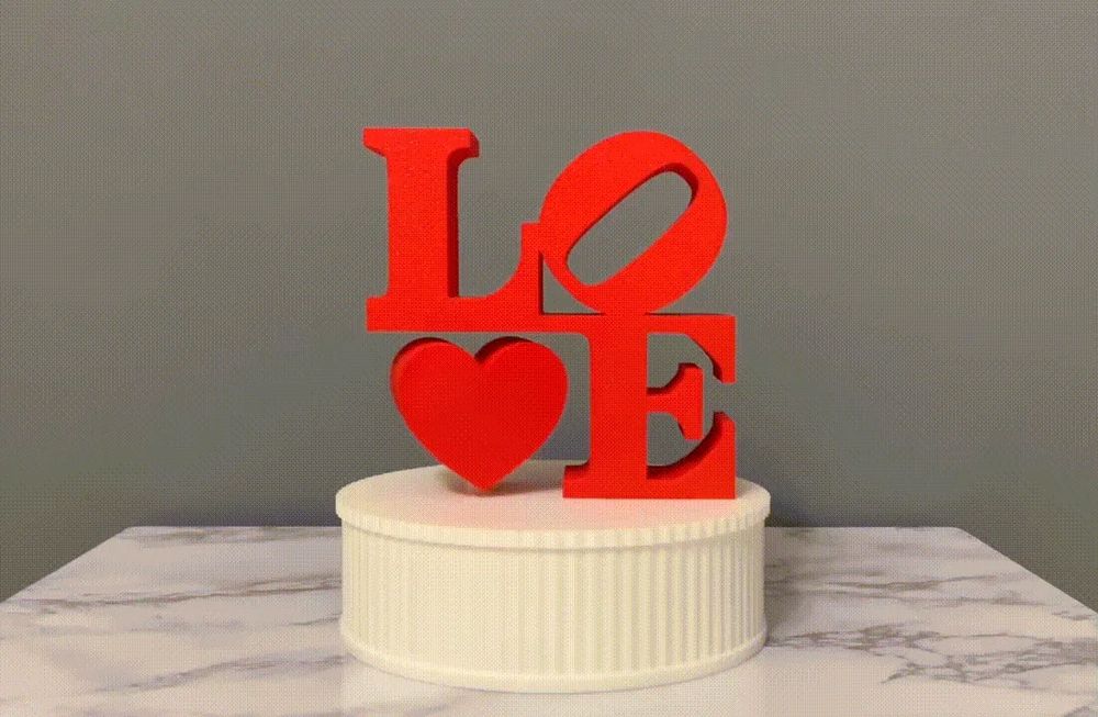 Decoração de São Valentim "Amor"