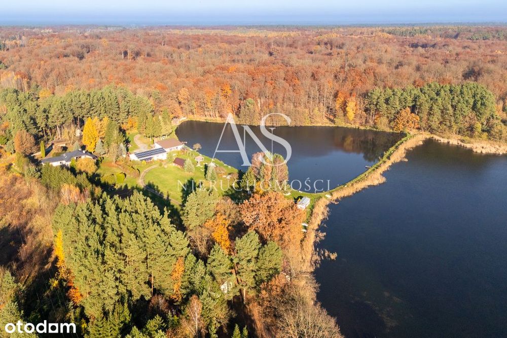 Nieruchomość rekreacyjno-usługowa ze stawami 24 ha