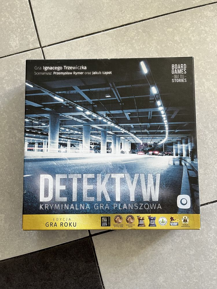 Gra planszowa kryminalna Detektyw