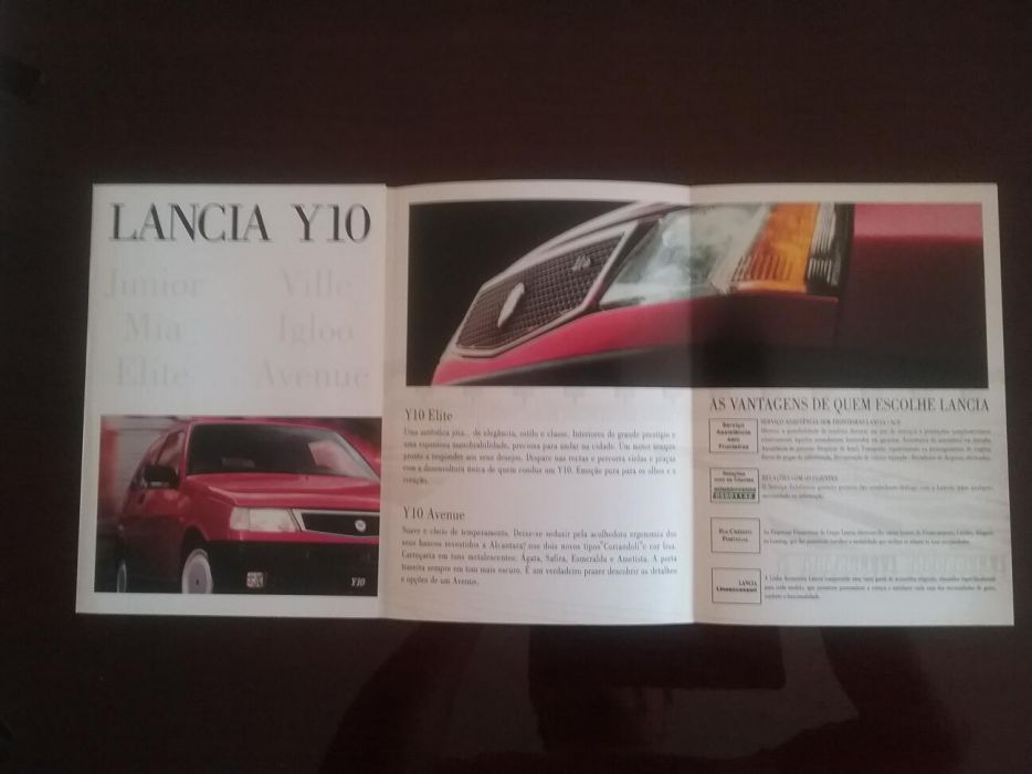 Catálogo stand Lancia Y10