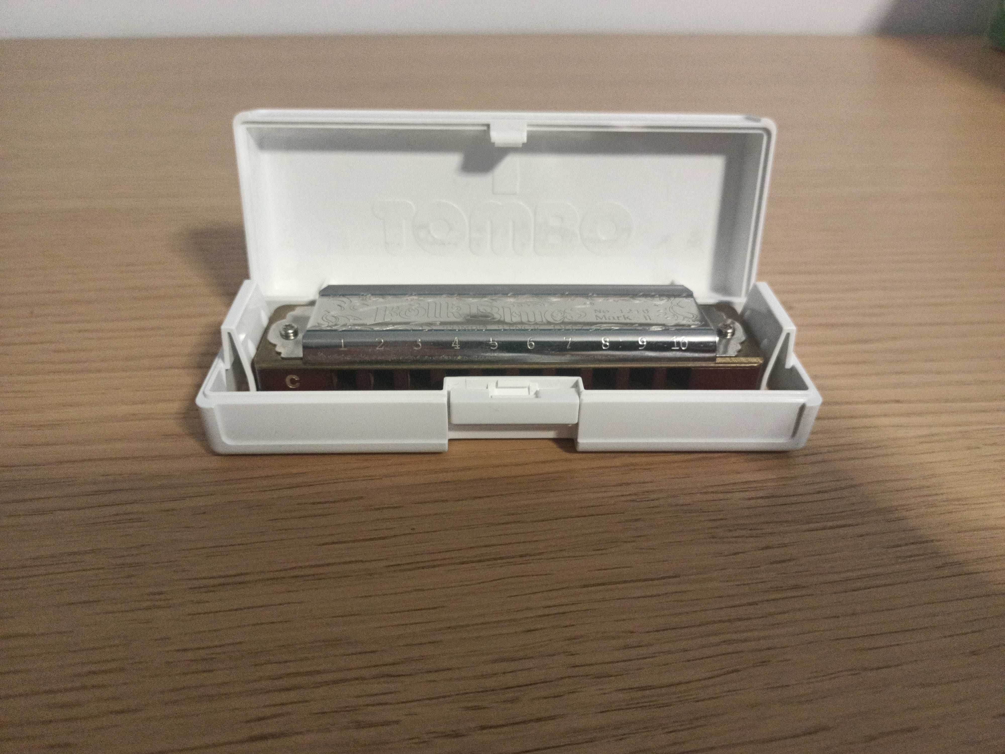 Harmonijka ustna Folk Blues Mark-II Tombo No. 1210