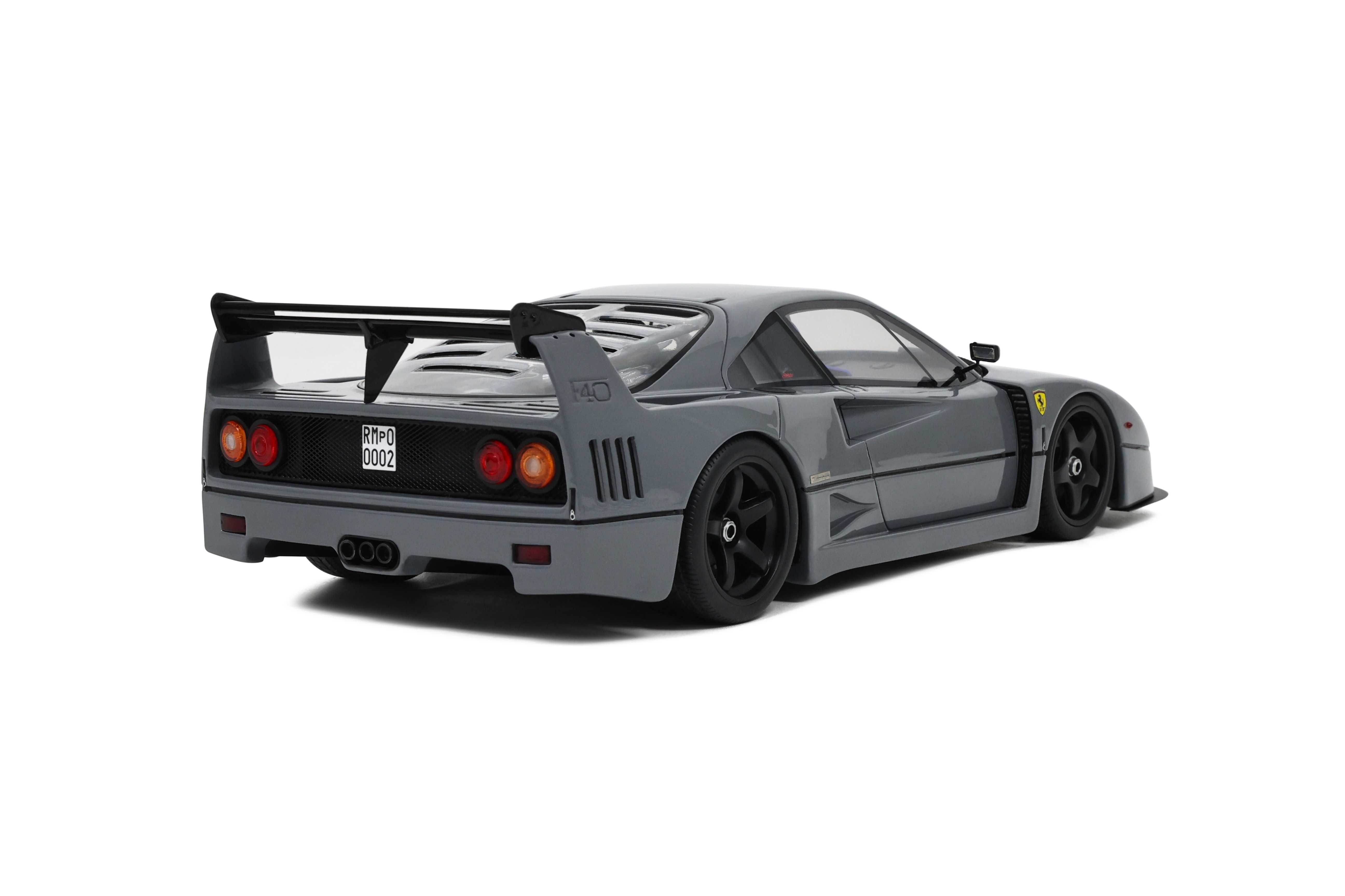 Ferrari F40 Competizionne Grey 2002 GT Spirit 1:18