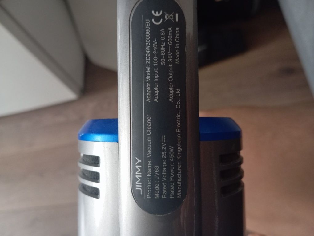 Пилосос jimmy jv63