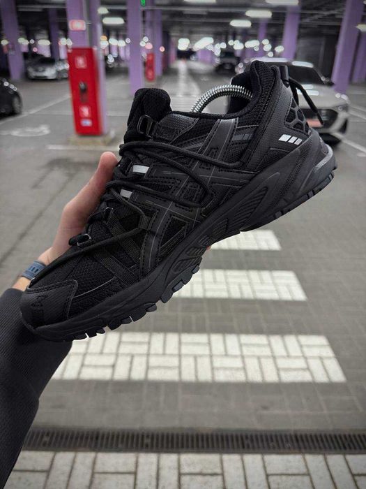 Термо кросівки чоловічі Asics Gel Kahana TR V2 Waterproof (чорні)