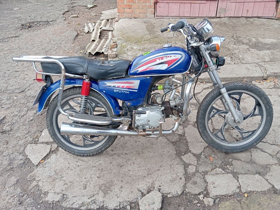 Мопед Альфа 110 на документах можливий обмін