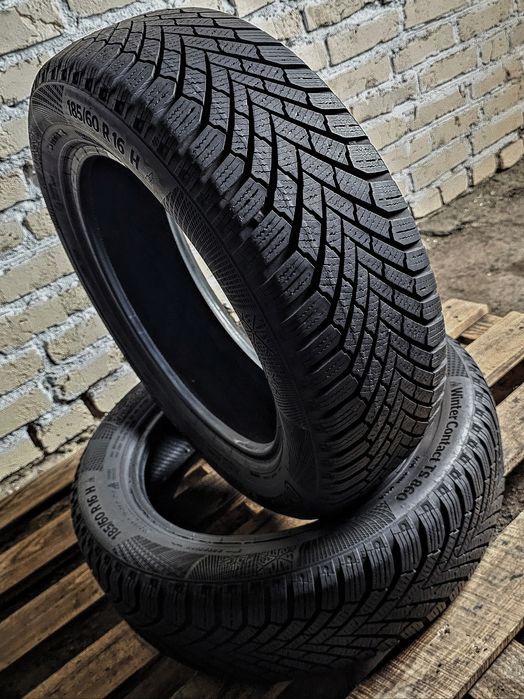 Зима 185/60r16 Continental | 8mm | 2020 | Преміум шини | Пара / 2шт