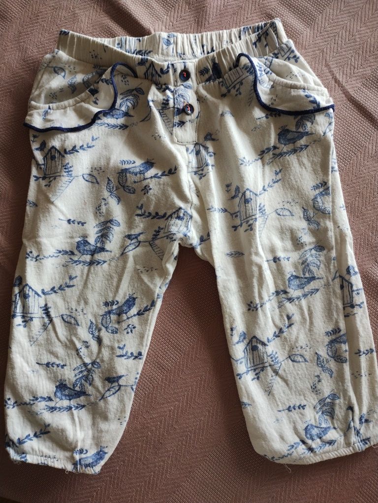 Calças estampadas 12/18 meses -Zara