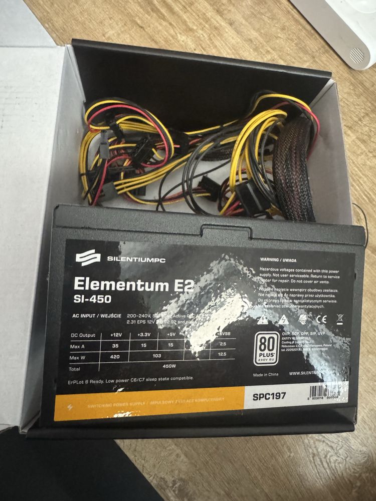 Zasilacz SilentiumPC Elementum E2 SI 450W