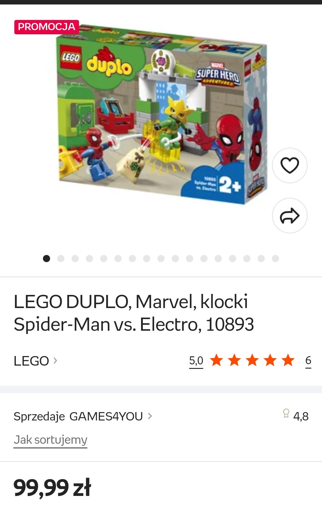 Lego Duplo zestaw duży