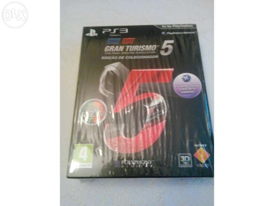 Gran turismo 5 edição de colecionador NOVO ! ! VALORIZAÇÃO ! GT5 ! !