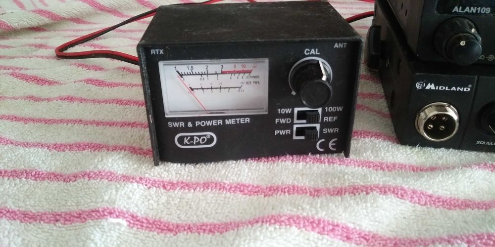radio SB z miernikiem swr