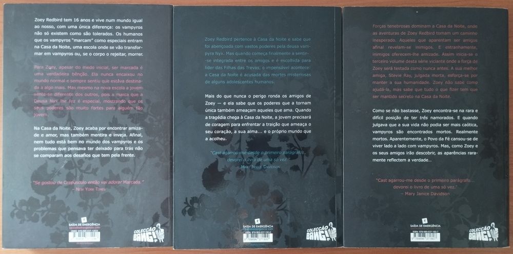 Coleçao "marcada" de PC Cast e Kristin Cast