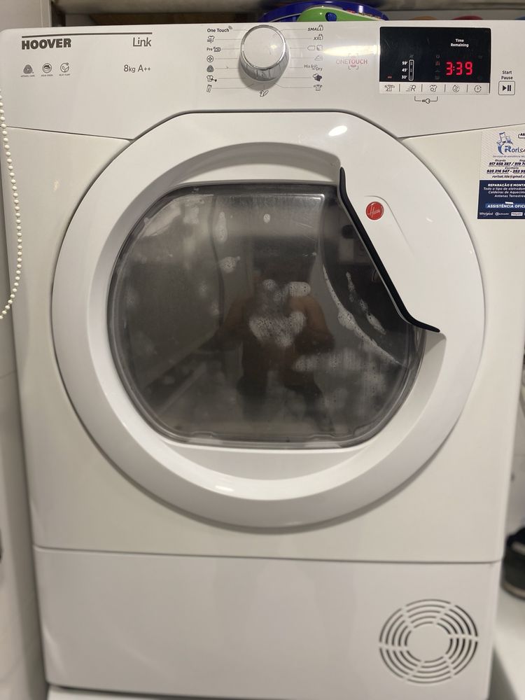 Máquina de secar roupa  Hoover A++                Bomba de calor
