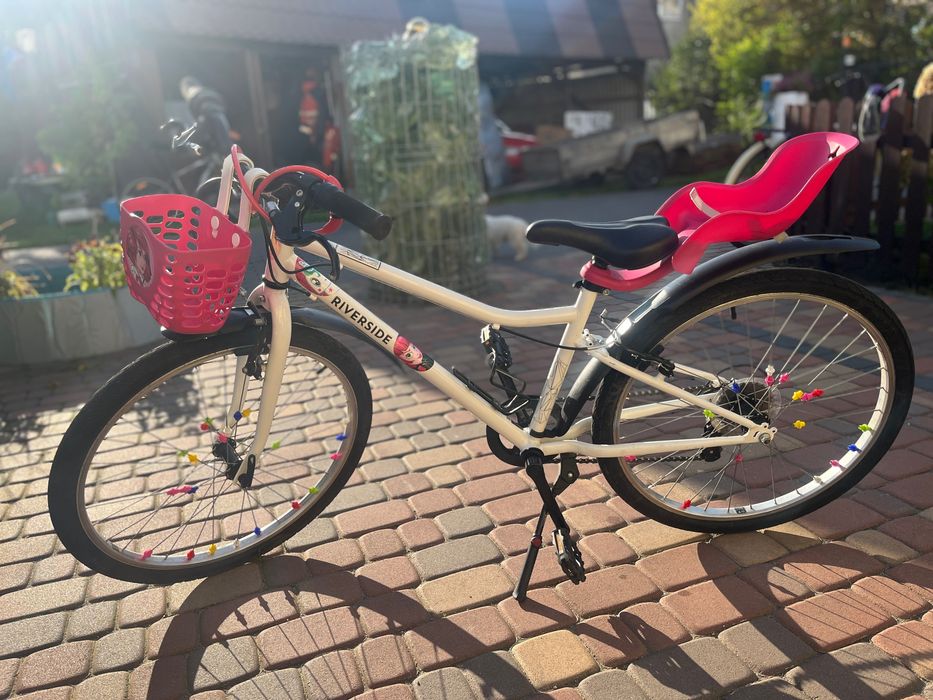 Rower Riverside dziewczęcy 24 całe