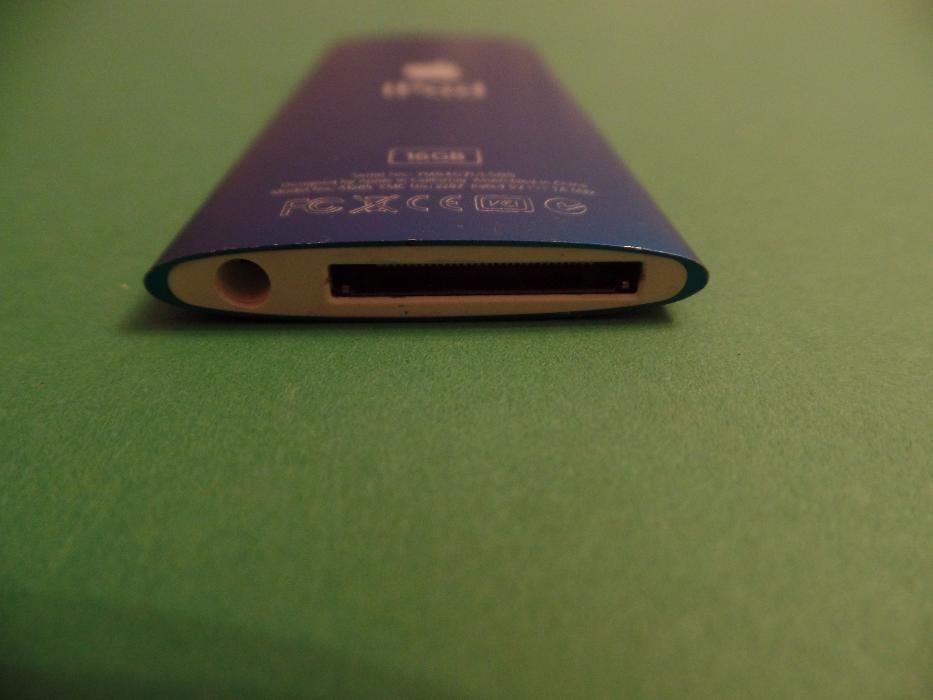 Ipod Nano 16Gb Azul, com avaria na bateria (V66)