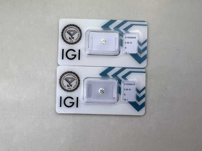 2 Diamantes selados com certificado. 20% DESCONTO EXTRA!!!