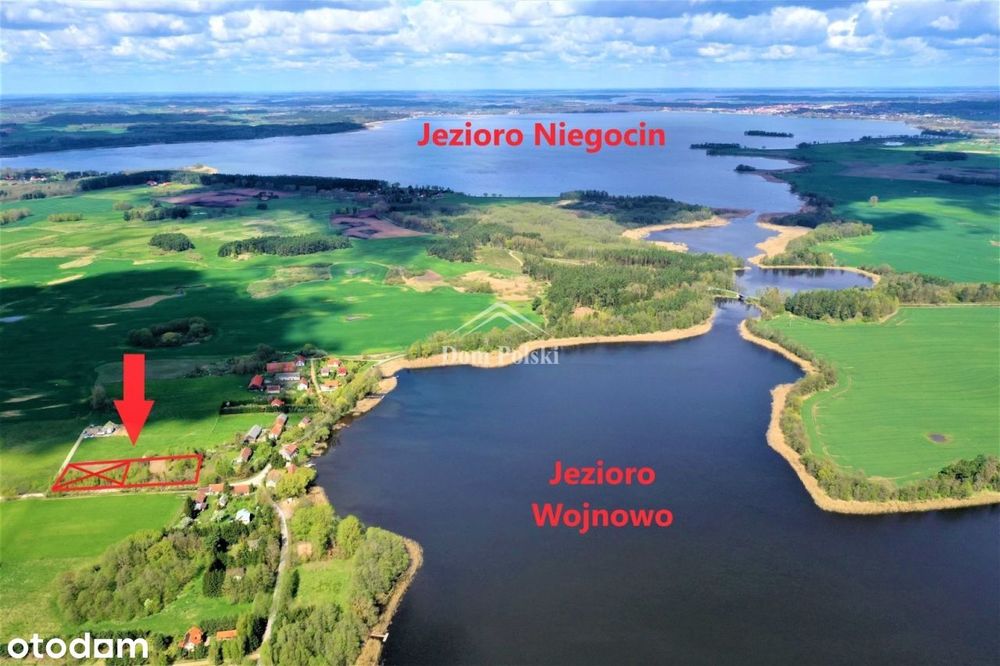 Działka budowlana nad Jeziorem Wojnowo Swjm