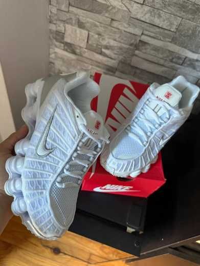 Buty meskie Mokasyny Nike_Shox_TL_White R.38