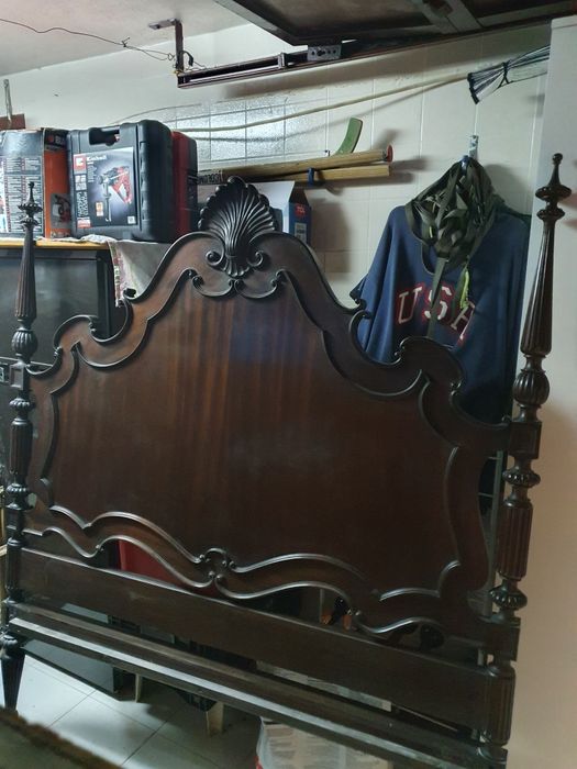 Cama madeira 140x190