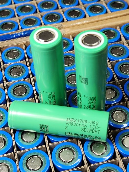 Samsung 21700 50S 5030mah 2025р. Потужні, перевірені, нові!
