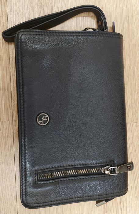 Чоловіча кожана барсетка