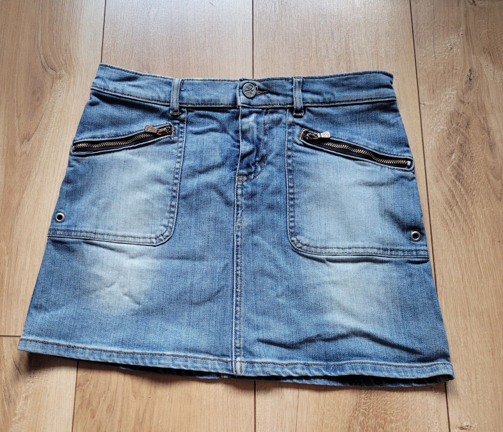 Spódnica jeansowa mini #lato Calvin Klein roz S/36/8