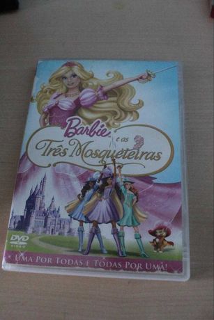 Filme DVD - Barbie e as três Mosqueteiras