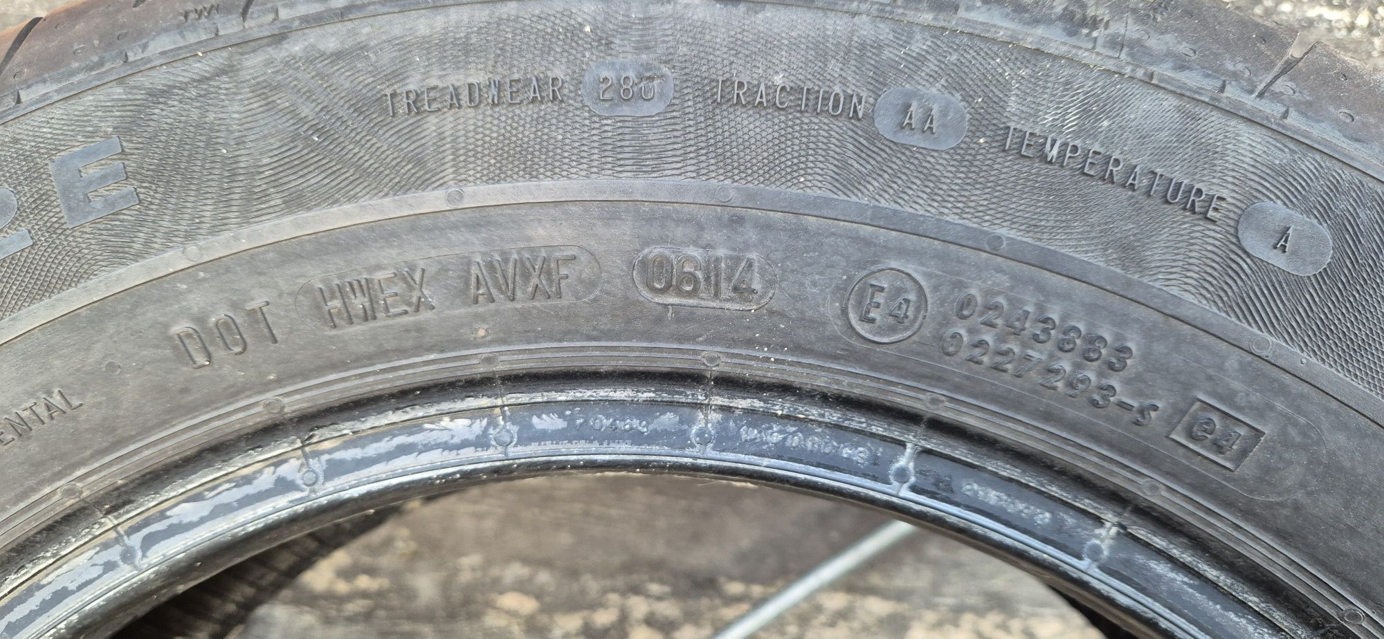 Opony letnie komplet Continental 175/65 R14