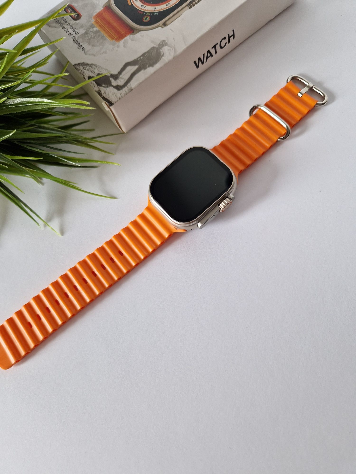 Smartwatch ultra 2 max, komplet w pełnym zestawie 49mm