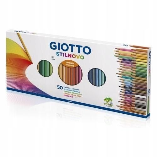 Kredki Stilnovo 50 Kolorów Giotto, Giotto
