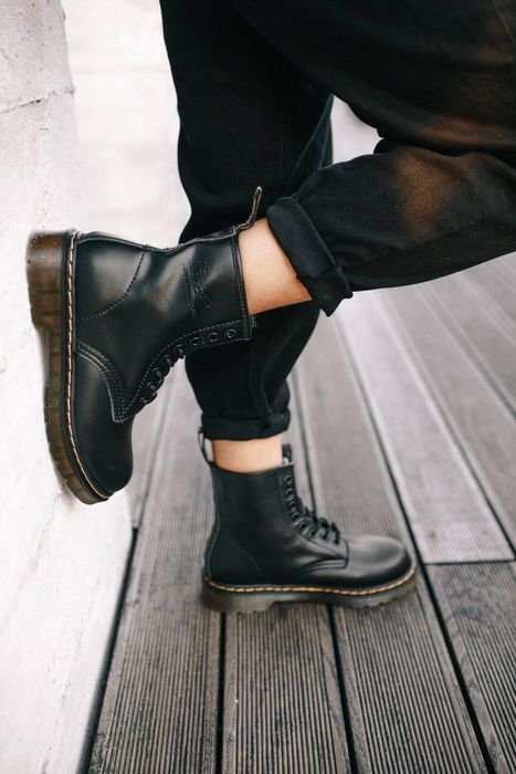 Черевики жіночі Dr.Martens 1460 Black 11822006 Доктор Мартінс