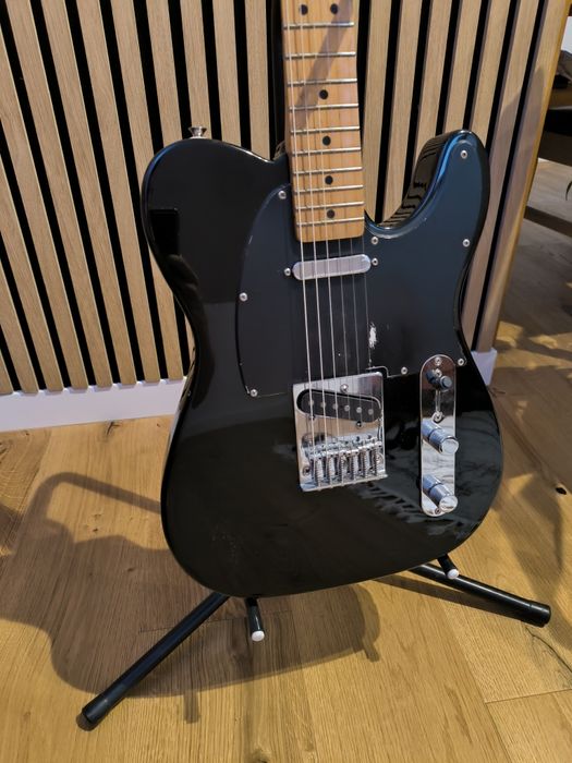 Czarny Fender Telecaster Mexico 1994 gitara elektryczna pickupy USA