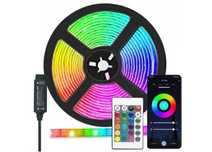 Taśma listwa LED 5M RGB 5050 Bluetooth APLIKACJA + PILOT HIT CENA !