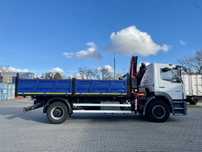 Mercedes-Benz AXOR 1829  wywrotka trójstronna + żuraw HDS FASSI F110 UDT, rej. PL 172500 netto