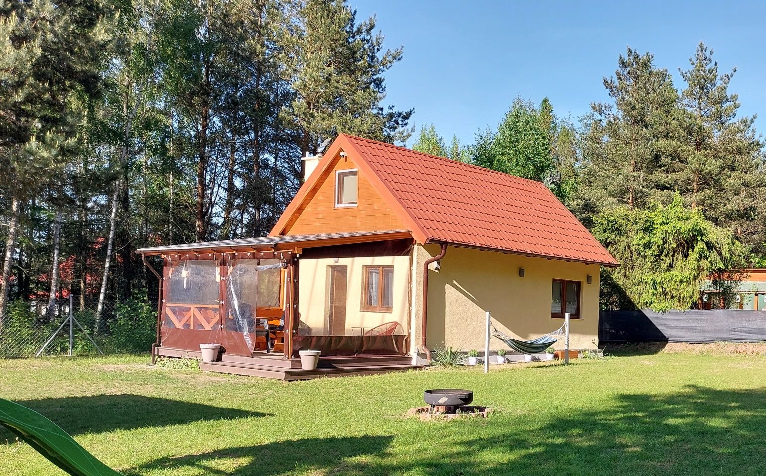 Domek całoroczny Mazury, Mrągowo, Święta Lipka, balia ogrodowa (jacuzz